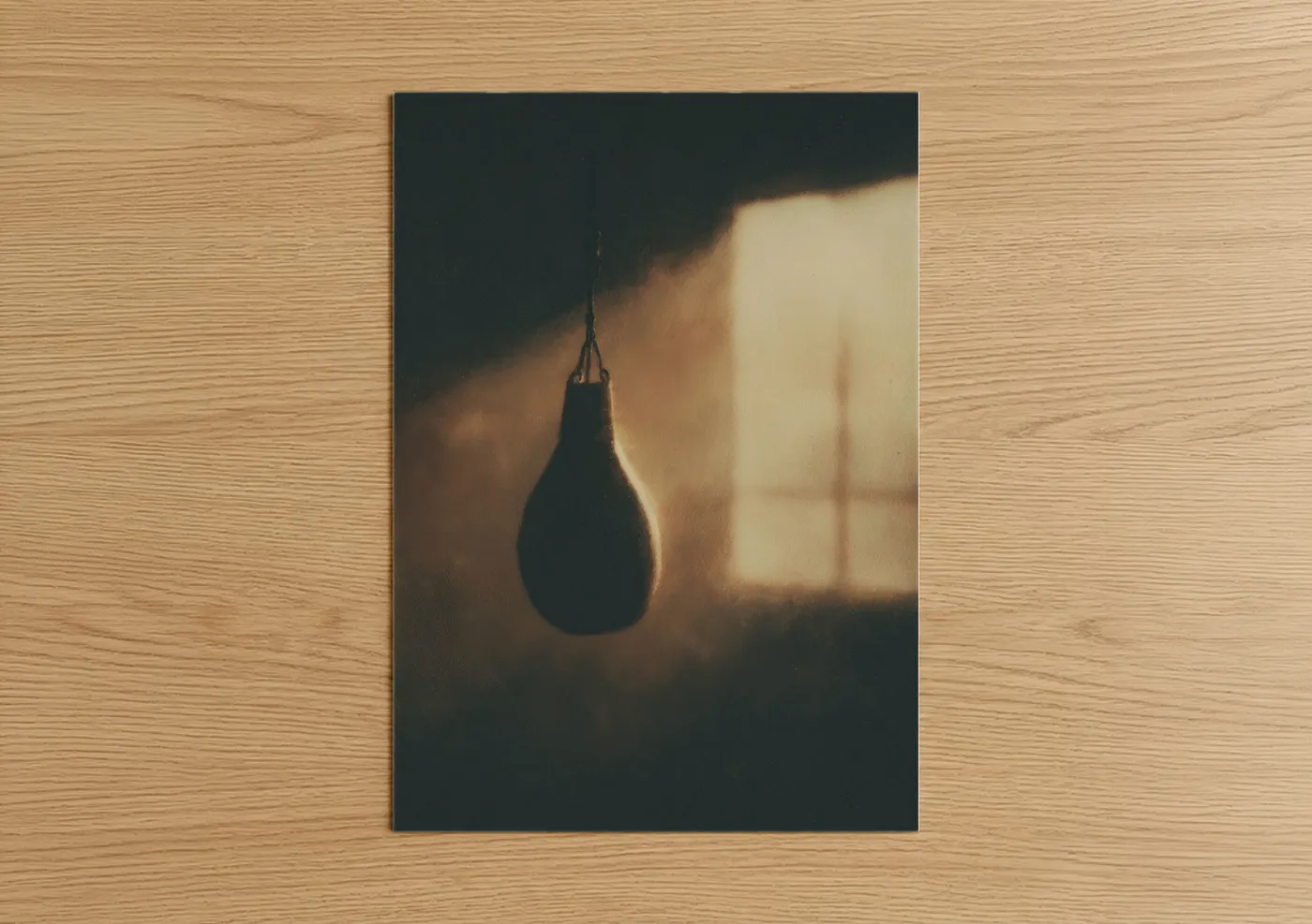 Heavy Boxing Bag Training Photography Wall Art