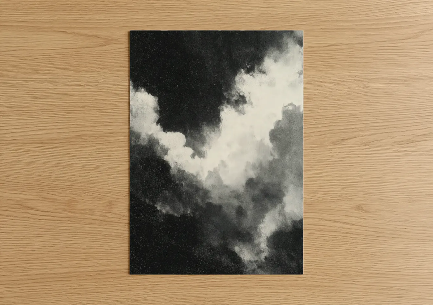 Dramatic Nebula Cloud Formation Wall Art