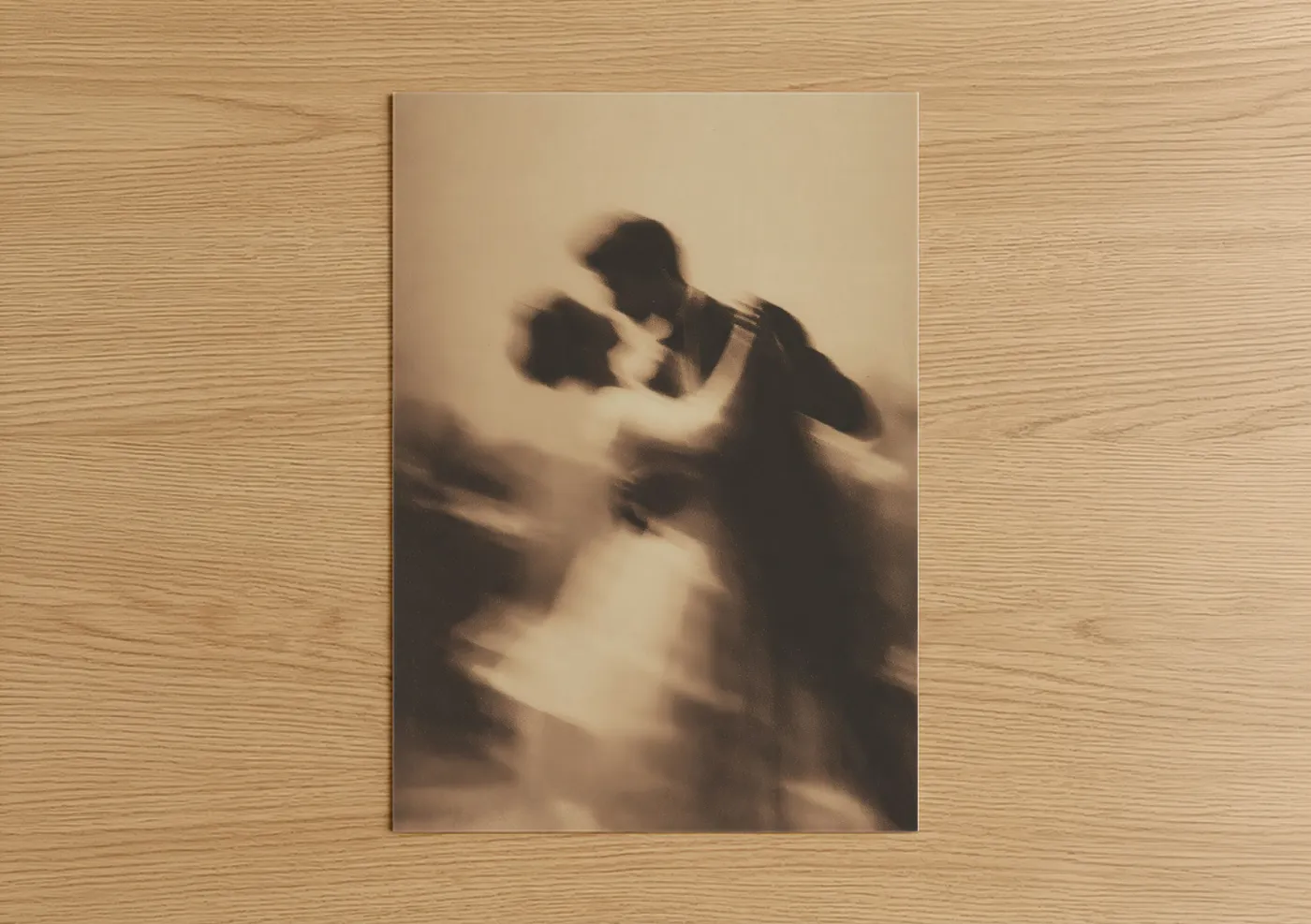 Romantic Ballroom Dance Silhouette Wall Art