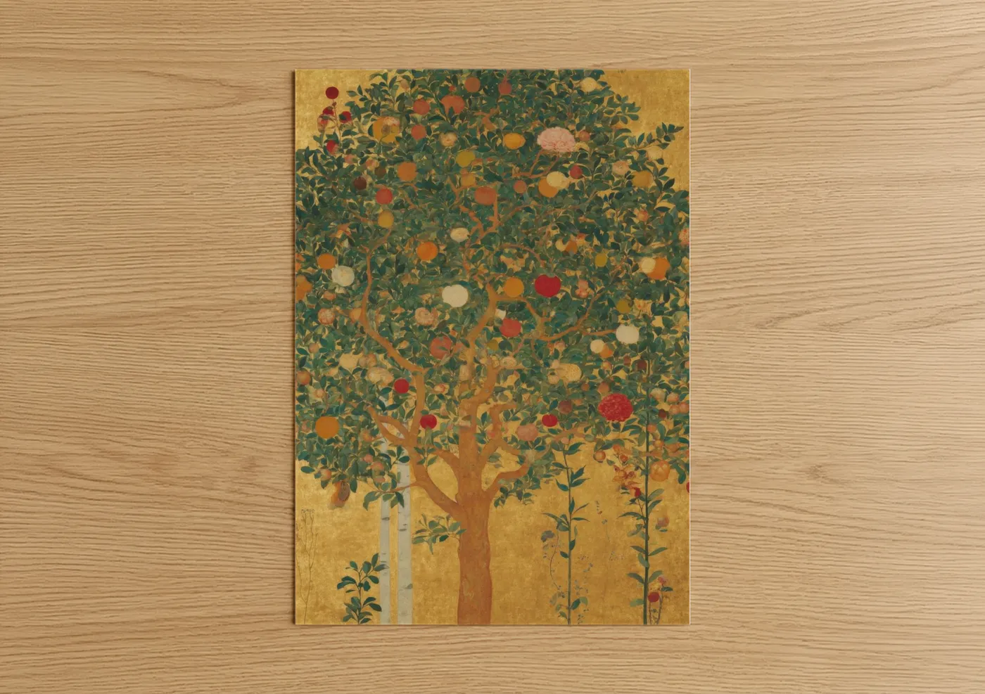 Orchard Abundance Tree Christian Symbol Wall Art