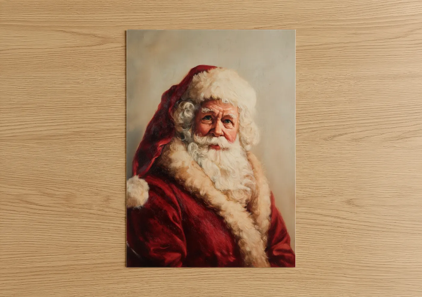 Santa Claus Christmas Holiday Wall Art