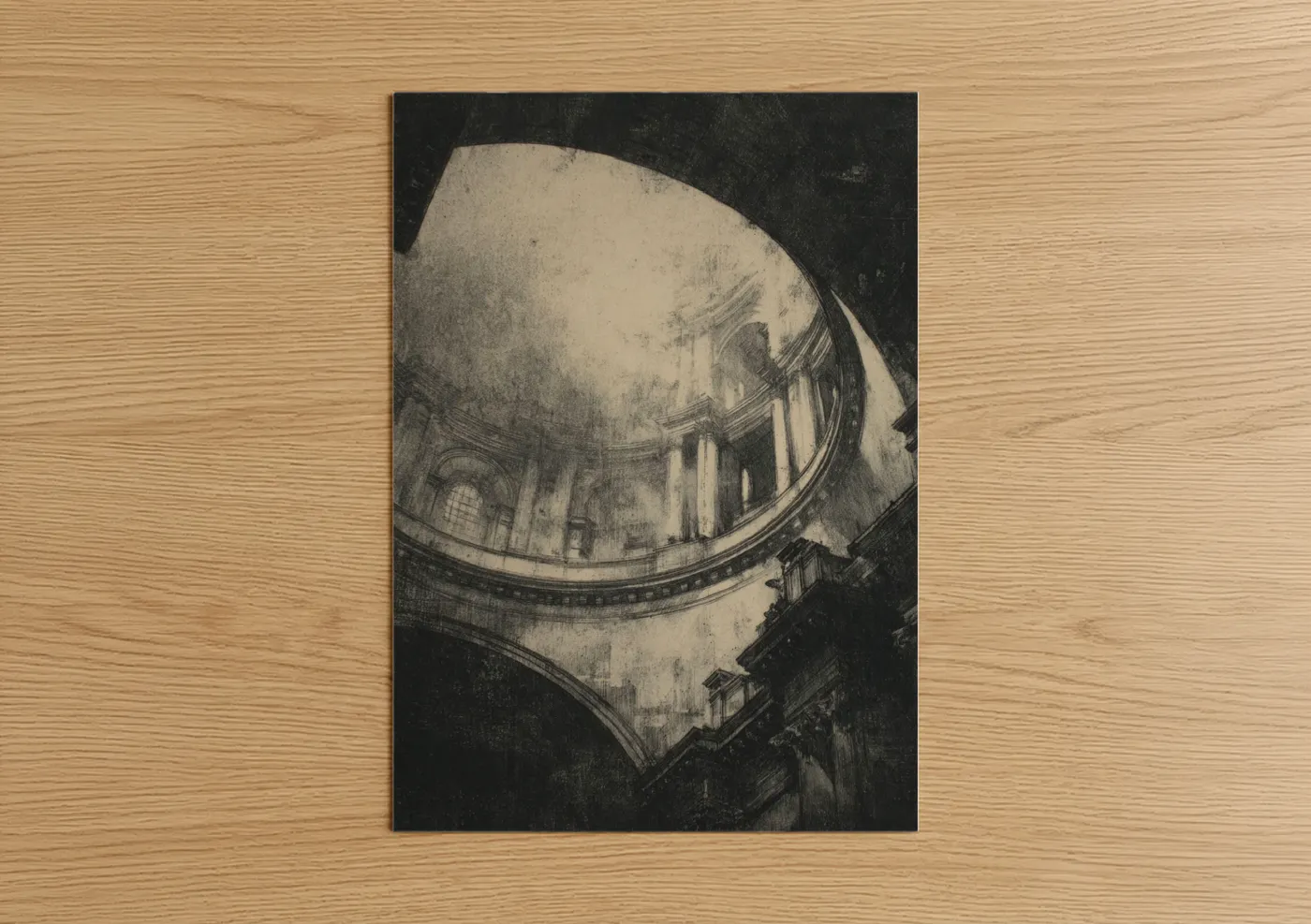 St Paul's Cathedral Dome Architecture Wall Art