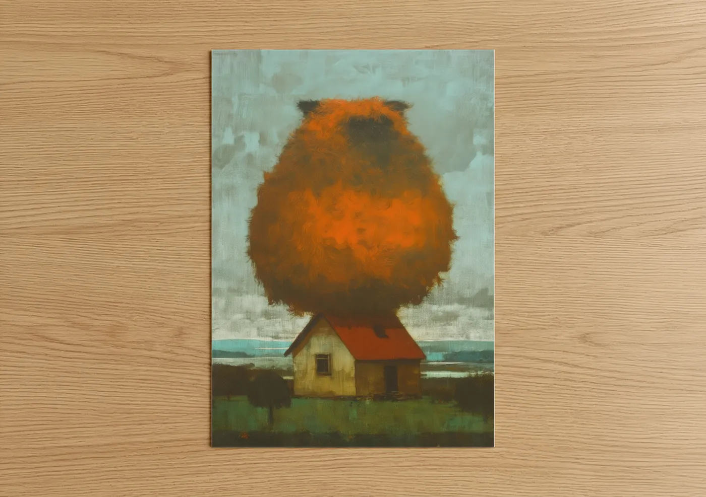 Whimsical Terrier Contemporary Wall Art