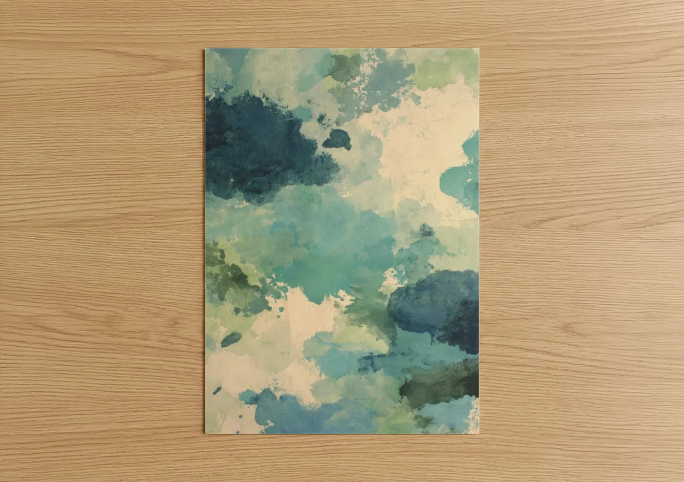 Ethereal Watercolor Abstract Wall Art