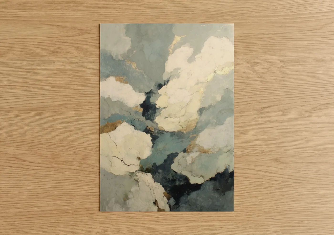 Abstract Oyster Modern Wall Art