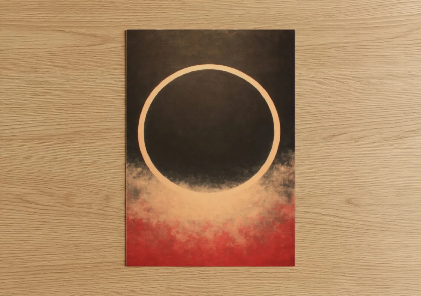 Celestial Eclipse Christian Symbol Wall Art