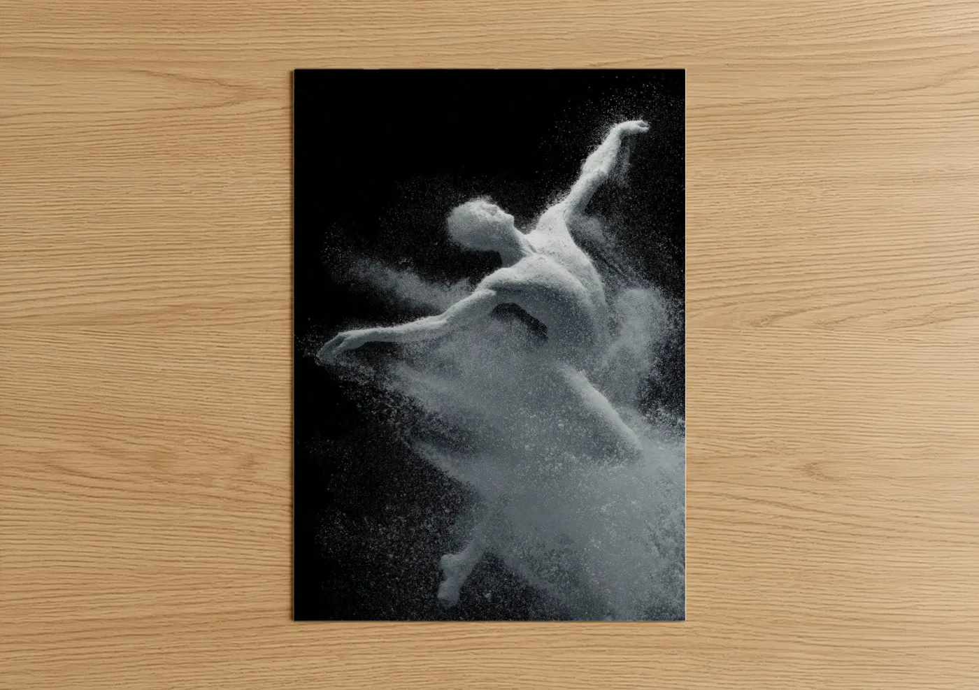 Powder Dance Movement Fine Wall Art