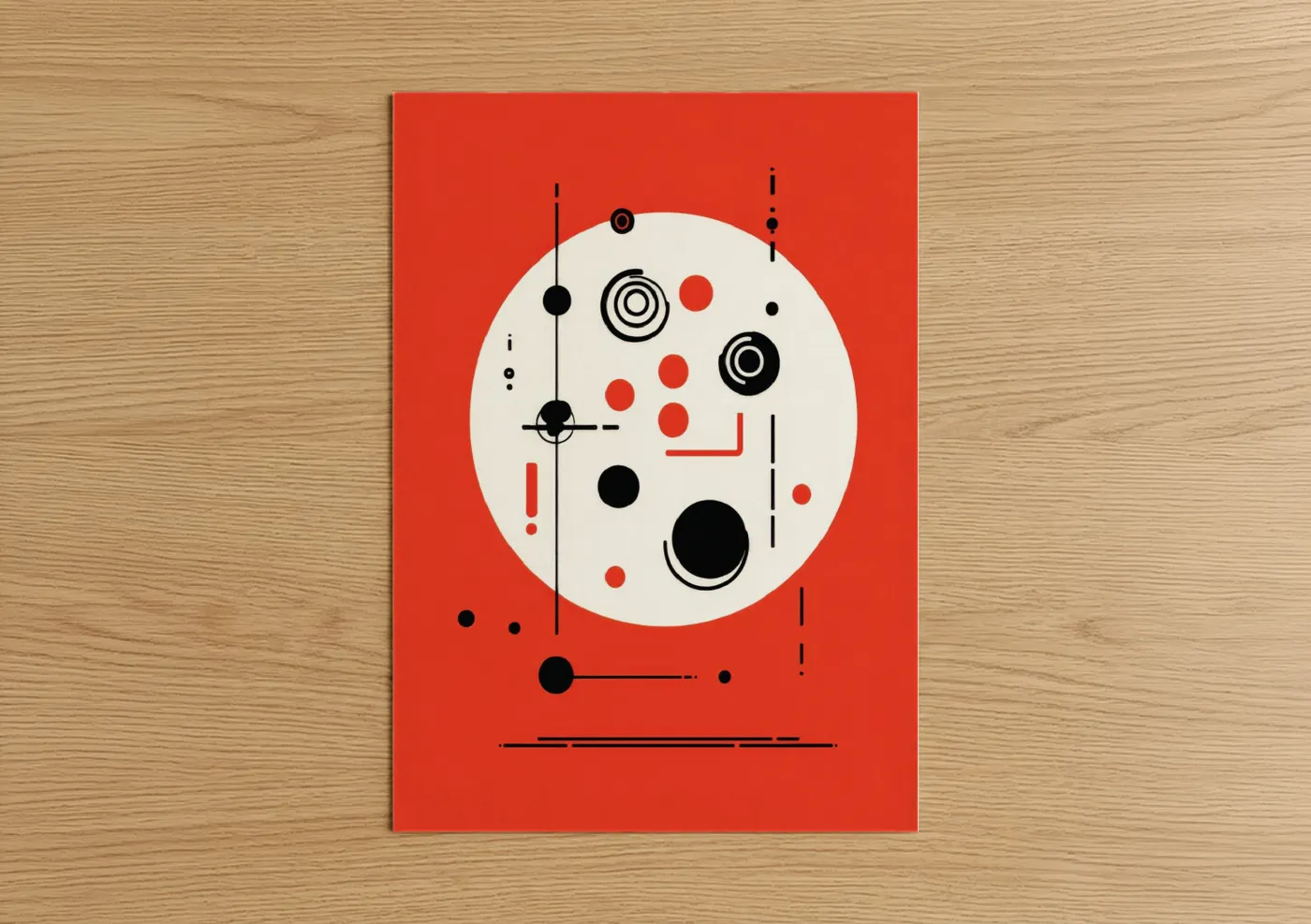 Abstract Geometric Art Print Modern Design Wall Art