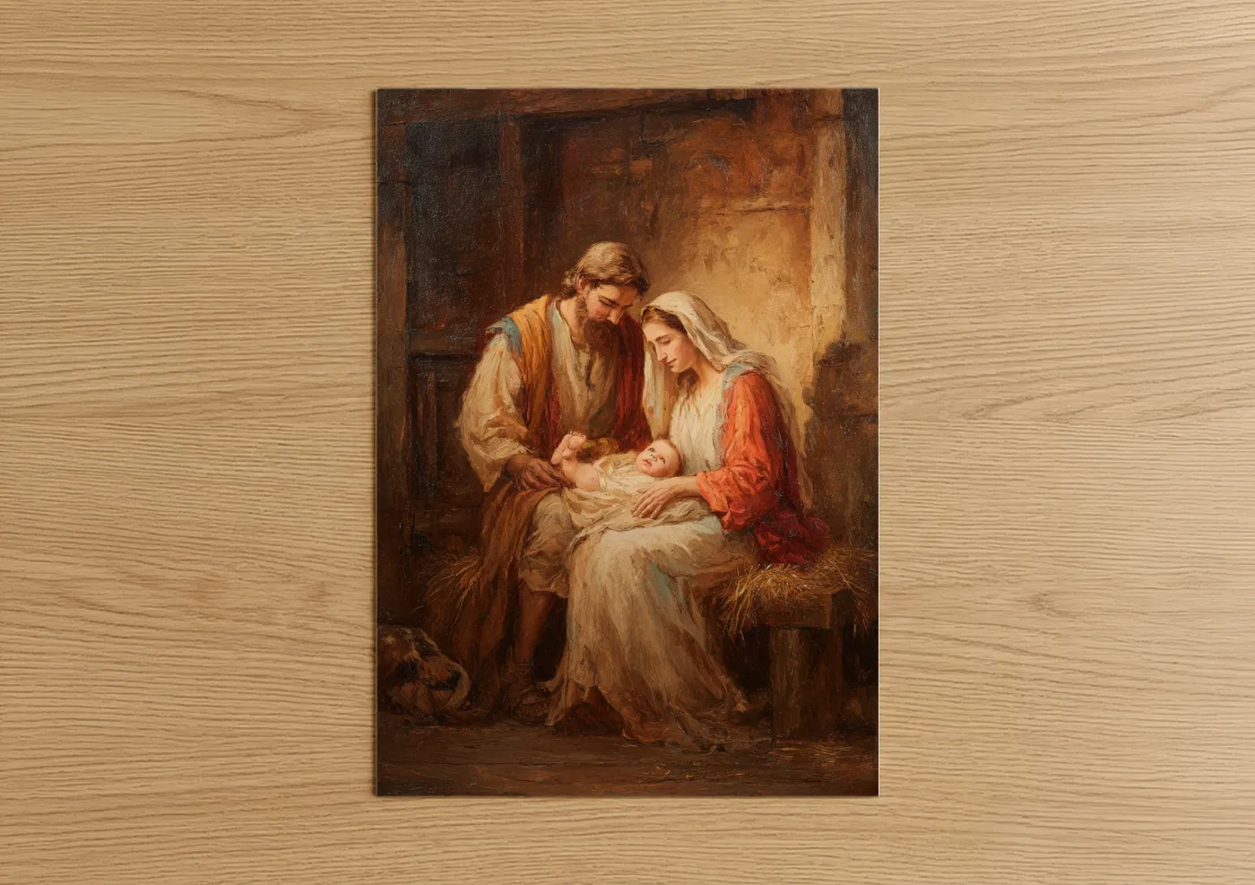 Nativity Jesus Christ Birth Religious Wall Art