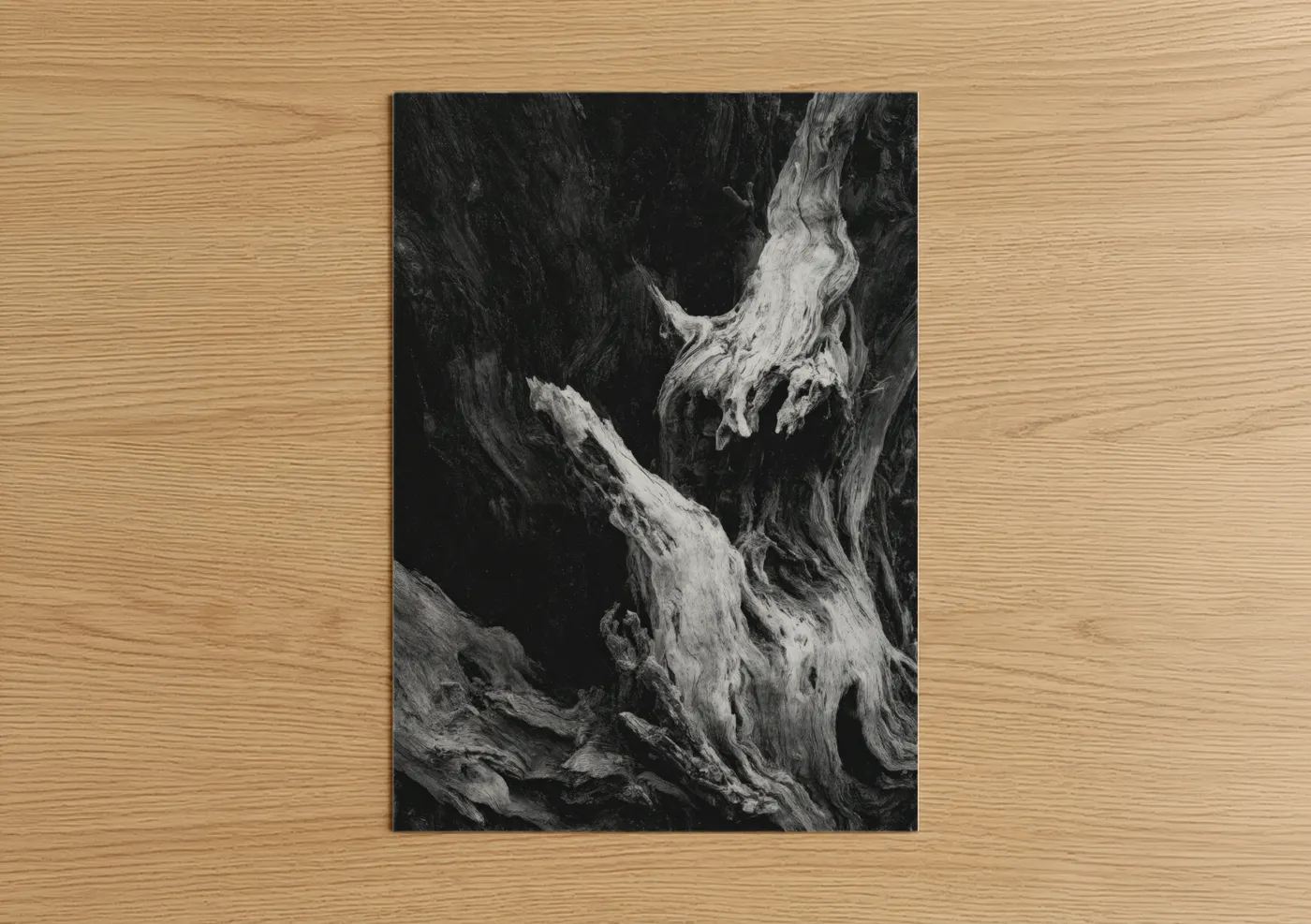 Ancient Olive Tree Gnarled Branches Wall Art