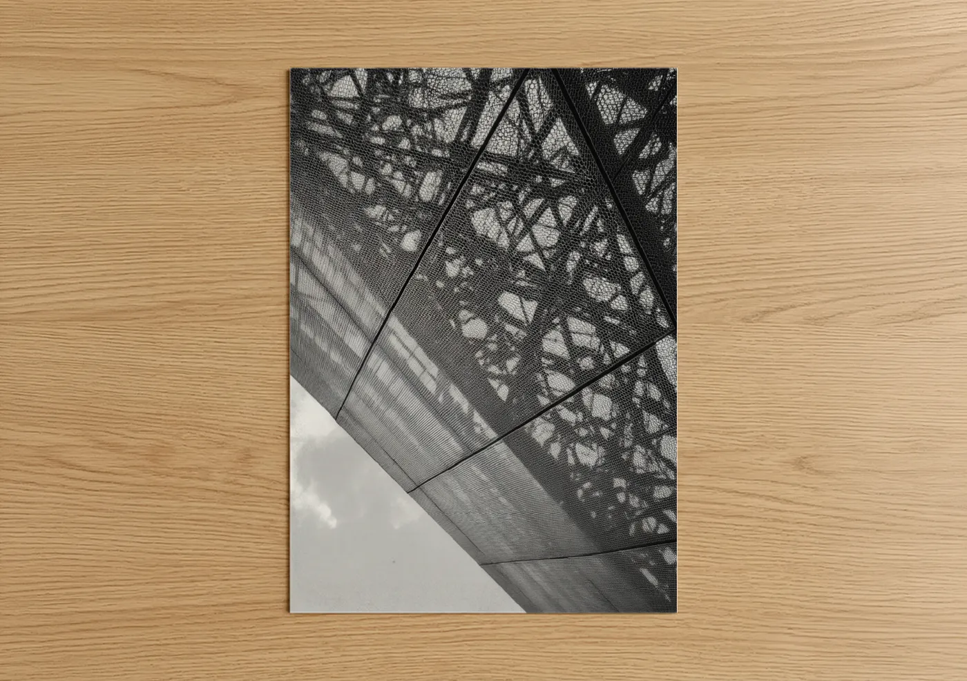 Abstract Architecture Geometric Shadow Play Wall Art