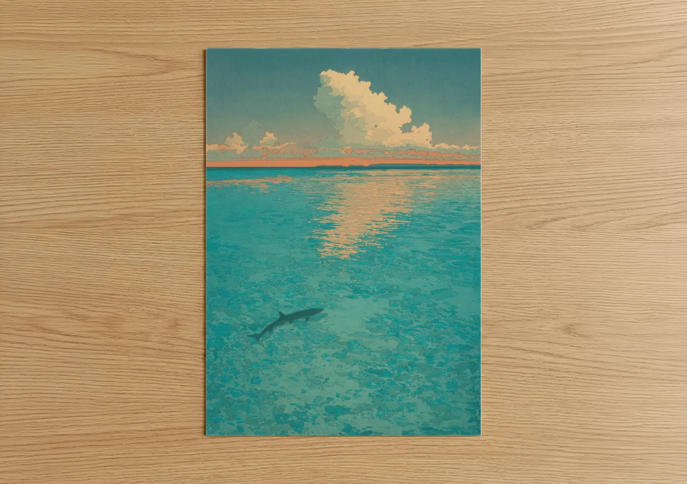 Tropical Snook Fish Ocean Seascape Wall Art