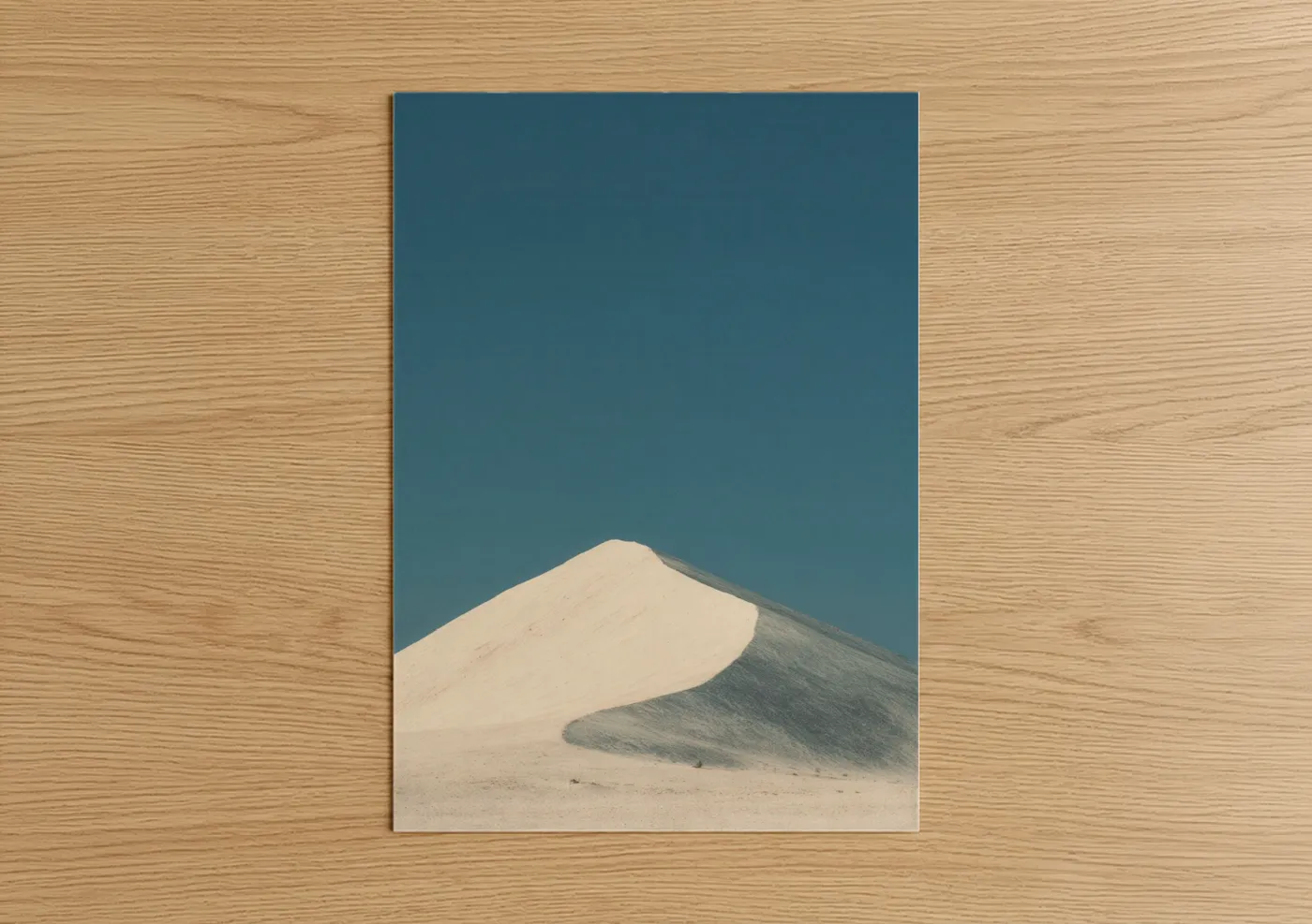 Windswept Desert Dune Minimalist Wall Art