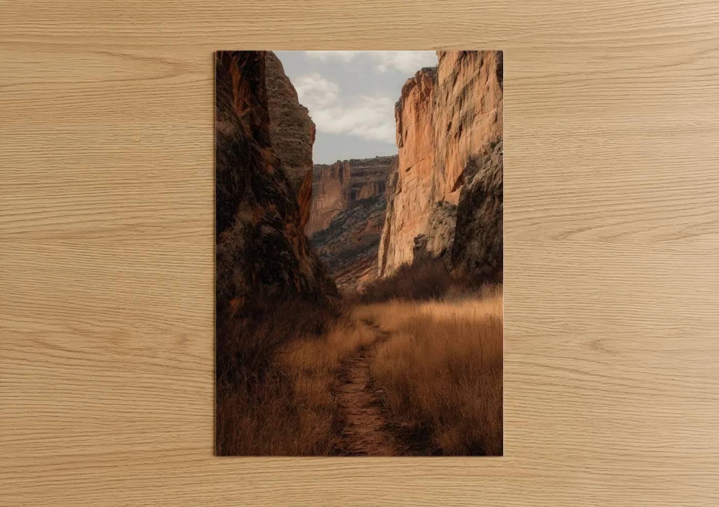 Golden Canyon Trail Landscape Photography Wall Art
