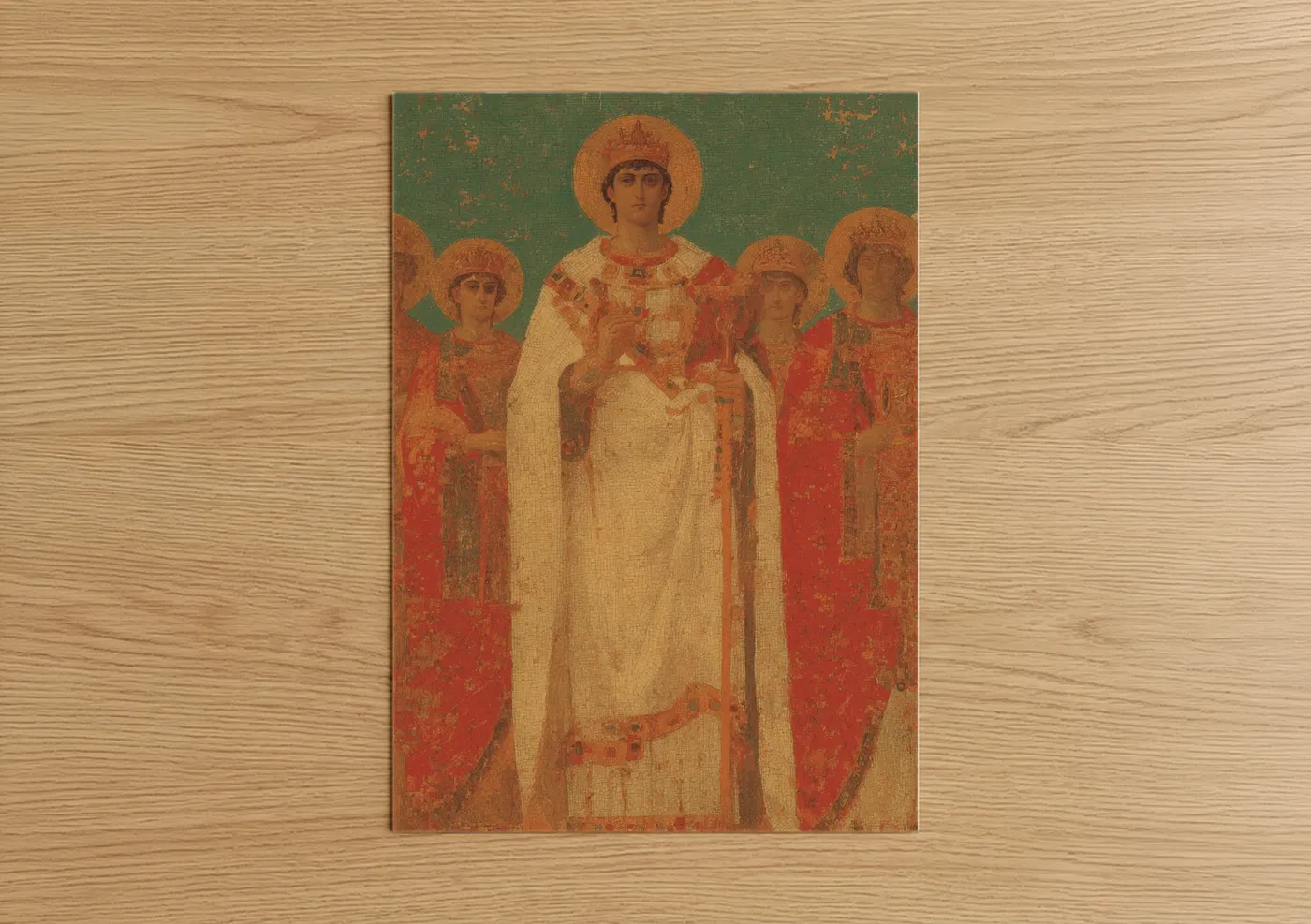 Constantine The Great Byzantine Icon Wall Art