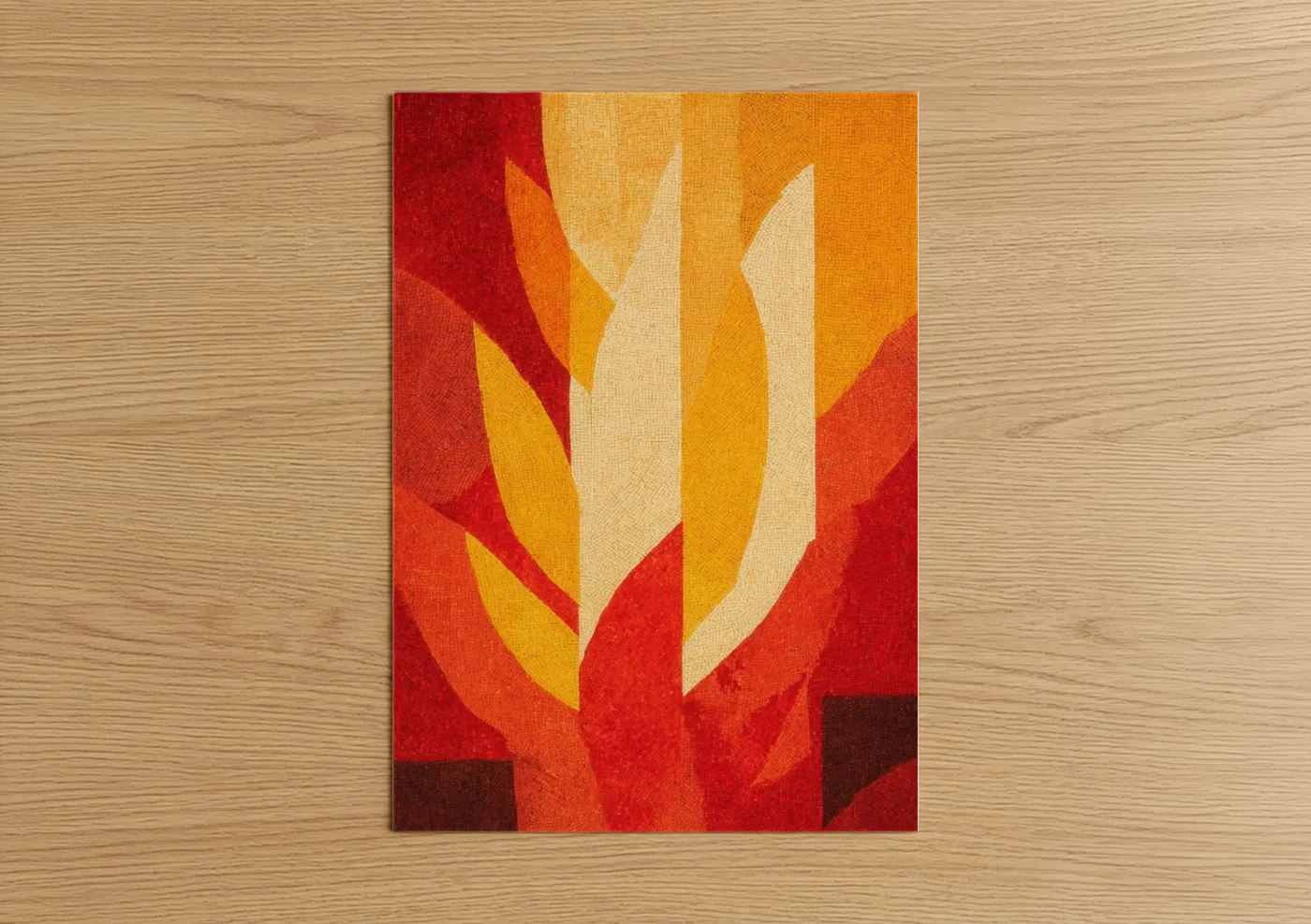 Pentecost Flames Religious Art Print Wall Art