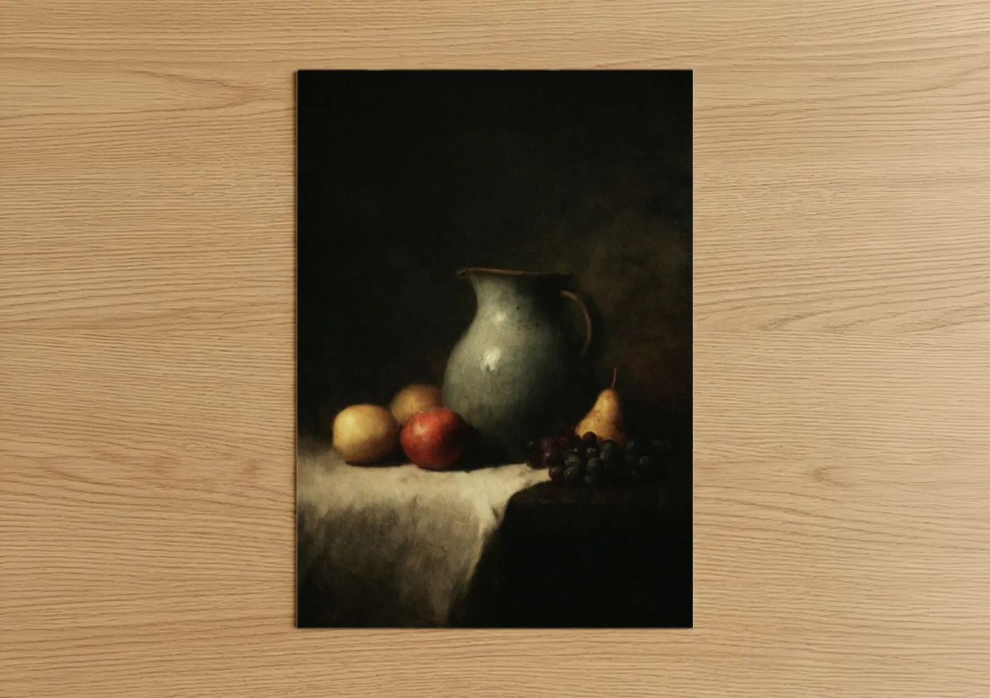 Classical Still Life Pottery Arrangement Wall Art