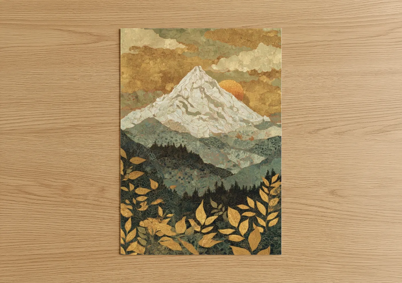 Snow-Capped Mount Everest Landscape Wall Art