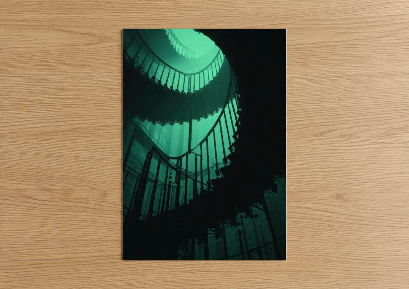 Spiral Staircase Architectural Photography Wall Art