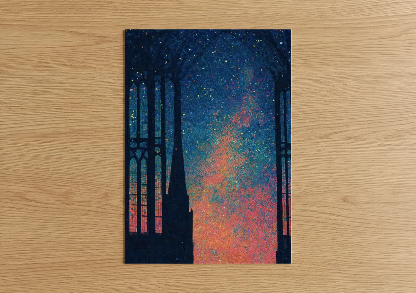 Cosmic Cathedral Milky Way Wall Art