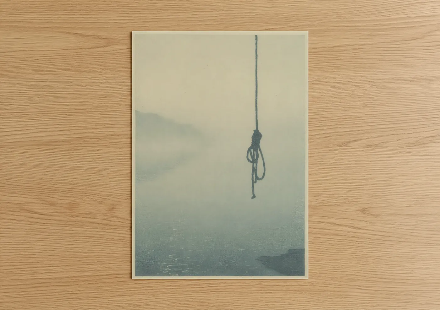 Misty Rope Knots Nautical Wall Art