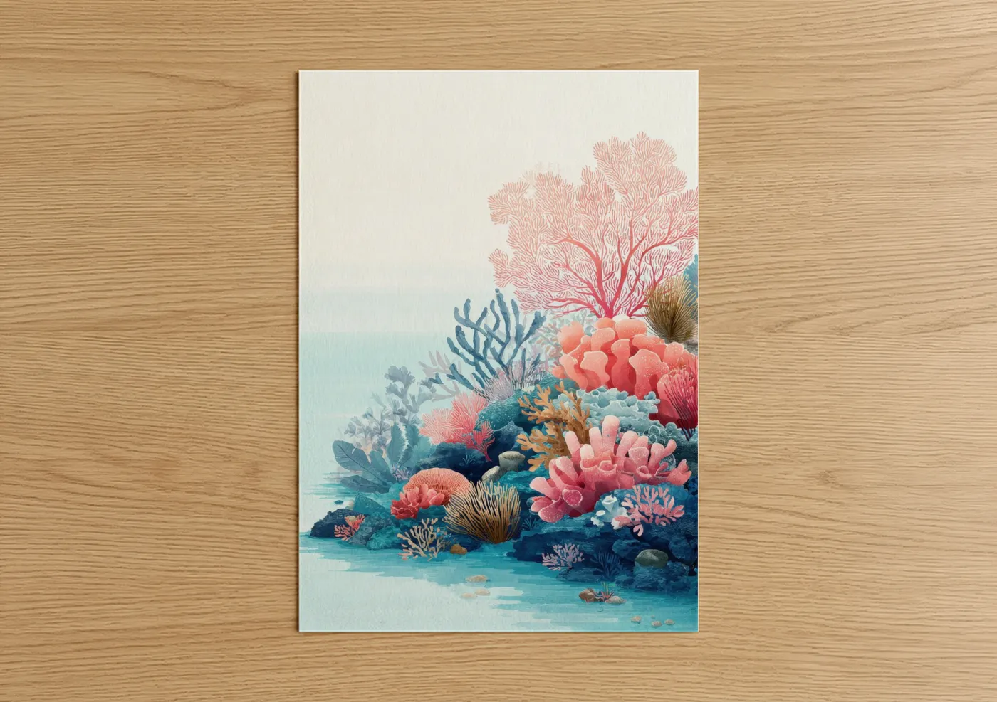 Coral Reef Underwater Ocean Wall Art