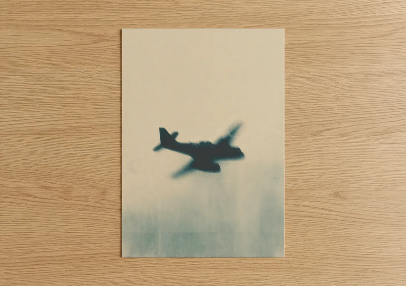 Silhouette Fighter Plane Military Wall Art