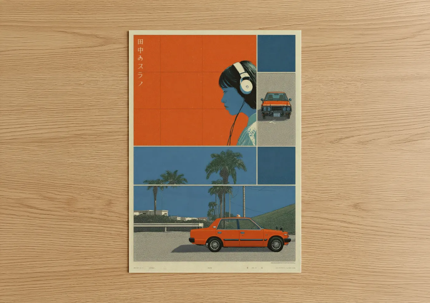 Japanese Y2K Urban Aesthetic Retro Wall Art