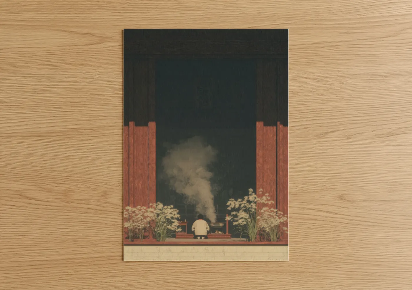 Meditative Aikido Warrior Zen Practice Wall Art