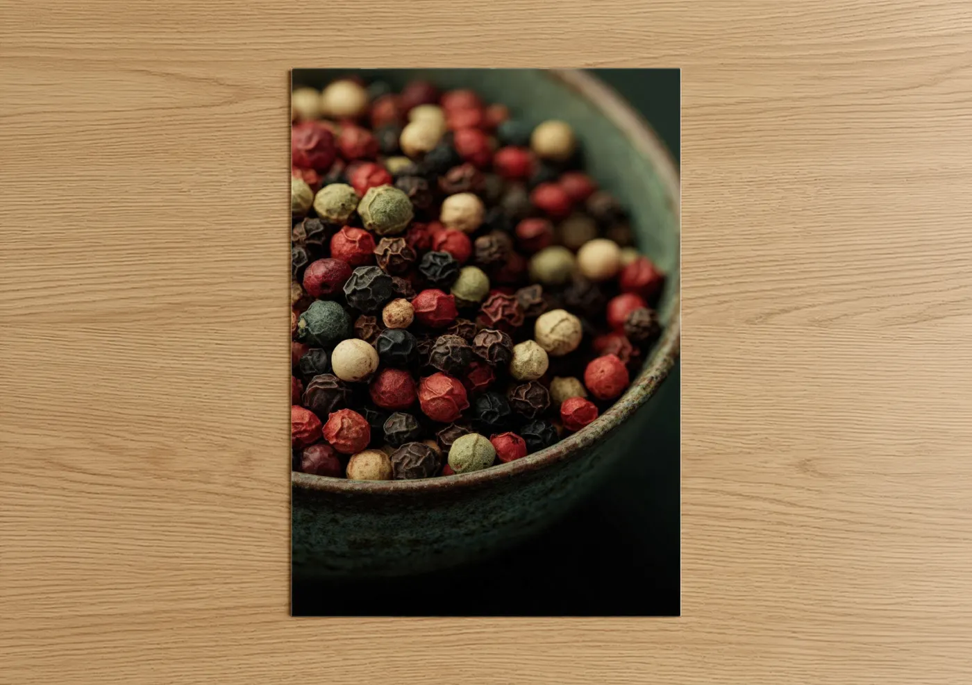 Colorful Mixed Peppercorn Spice Blend Wall Art