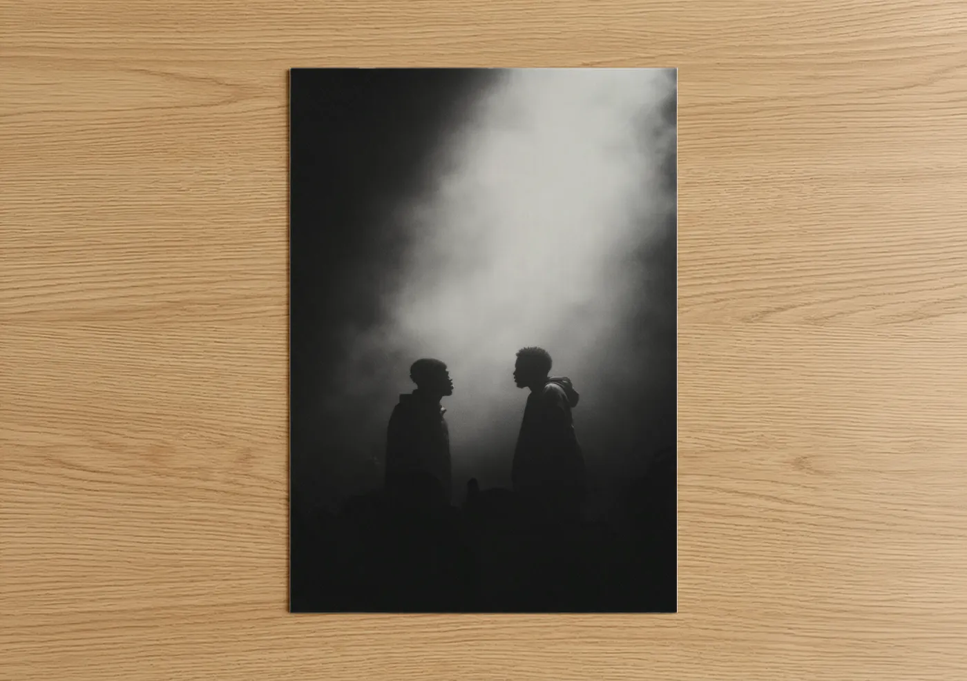 Hip-Hop Urban Silhouette Photography Wall Art