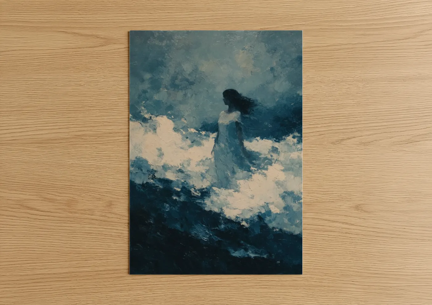 Ocean Reverie Mermaid Ethereal Wall Art