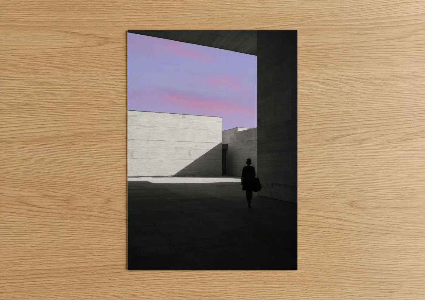 Modern Architecture Pastel Sky Wall Art