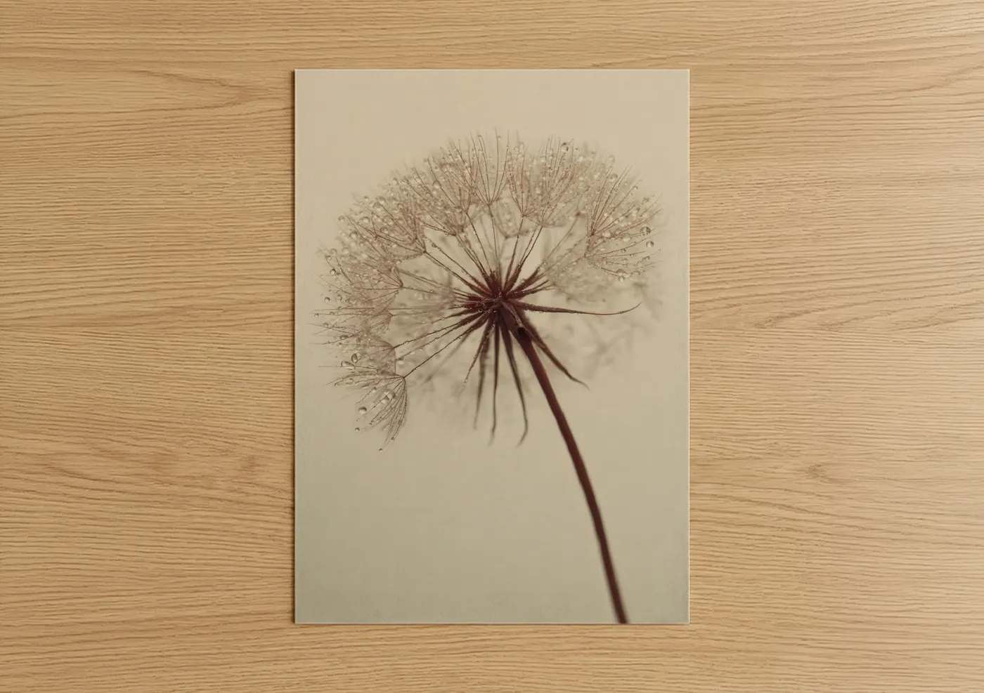 Delicate Dandelion Seedhead Wall Art