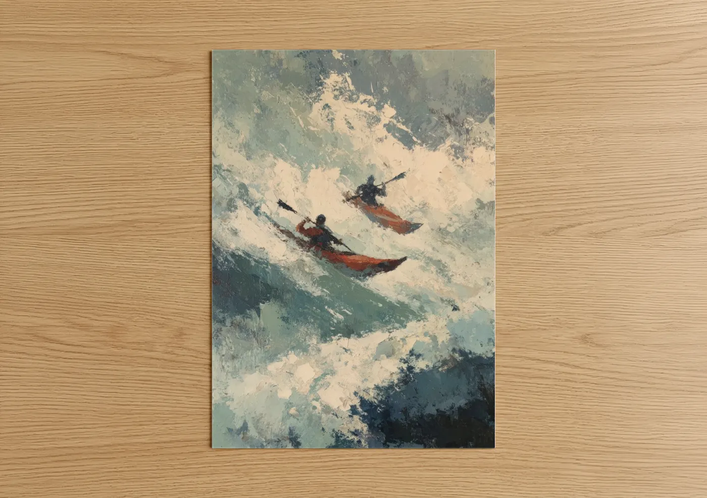Whitewater Kayaking Adventure Wall Art