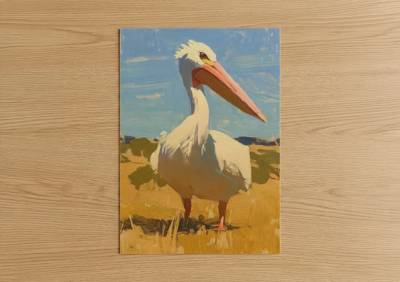 White Pelican Safari Wildlife Wall Art