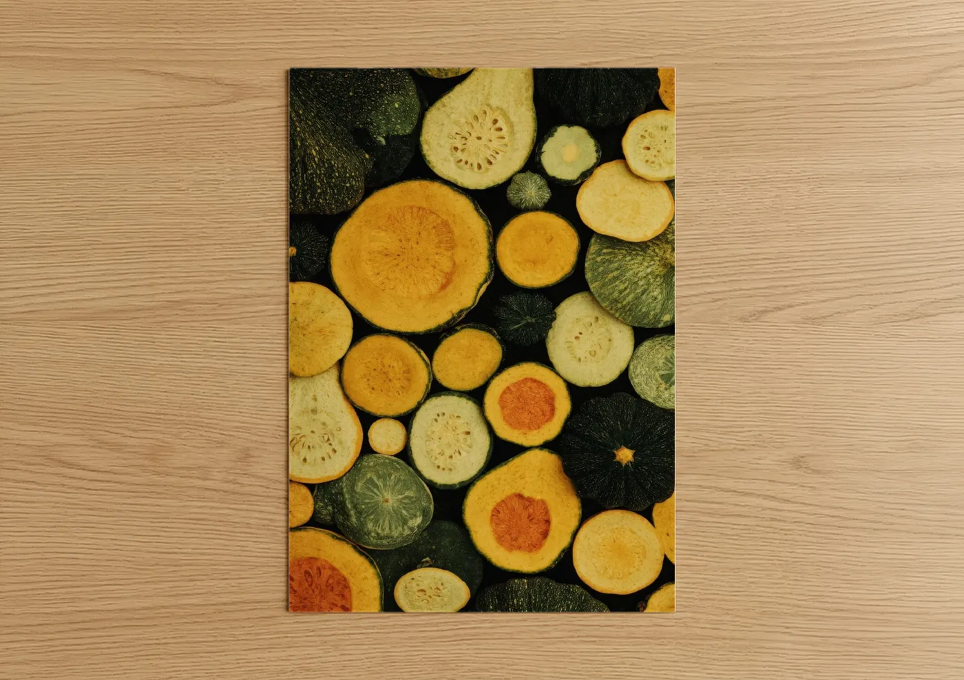 Colorful Garden Harvest Fresh Fruit Wall Art