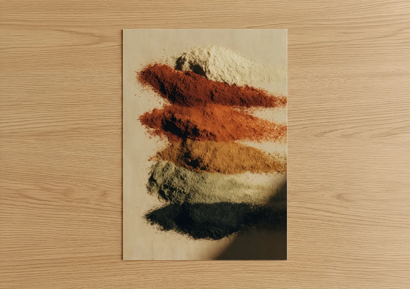 Earthy Spice Palette Warm Herbs Wall Art
