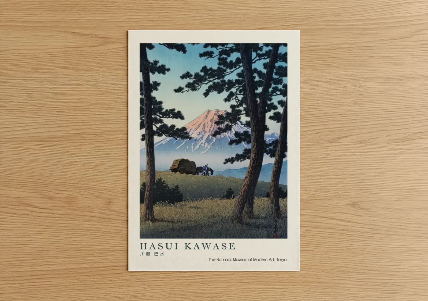 Mount Fuji Japanese Landscape Wall Art