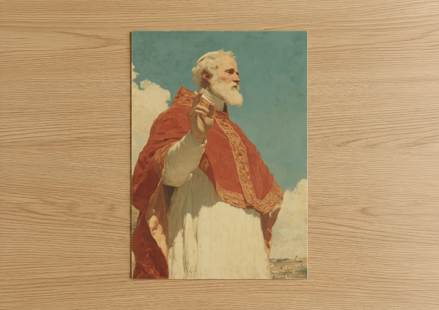 Saint Peter Religious Christian Figure Wall Art
