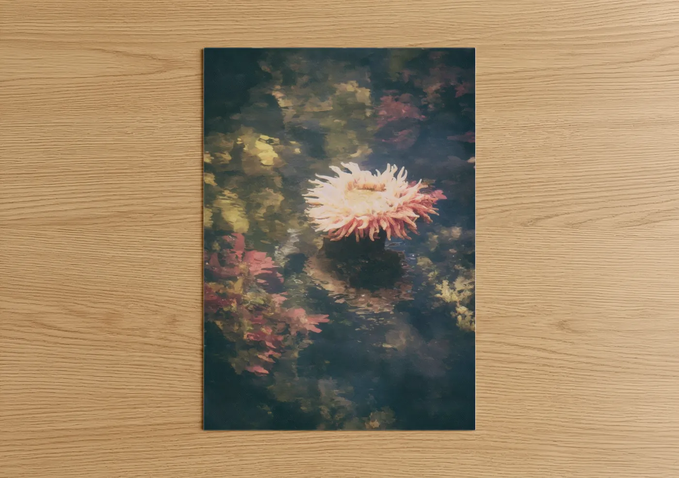 Coral Anemone Ocean Wall Art