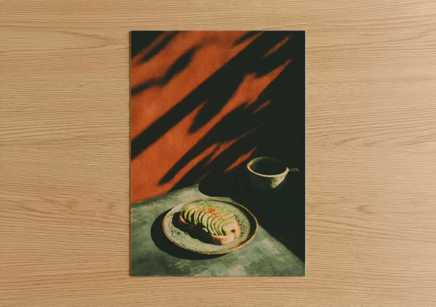 Avocado Toast Breakfast Photography Wall Art