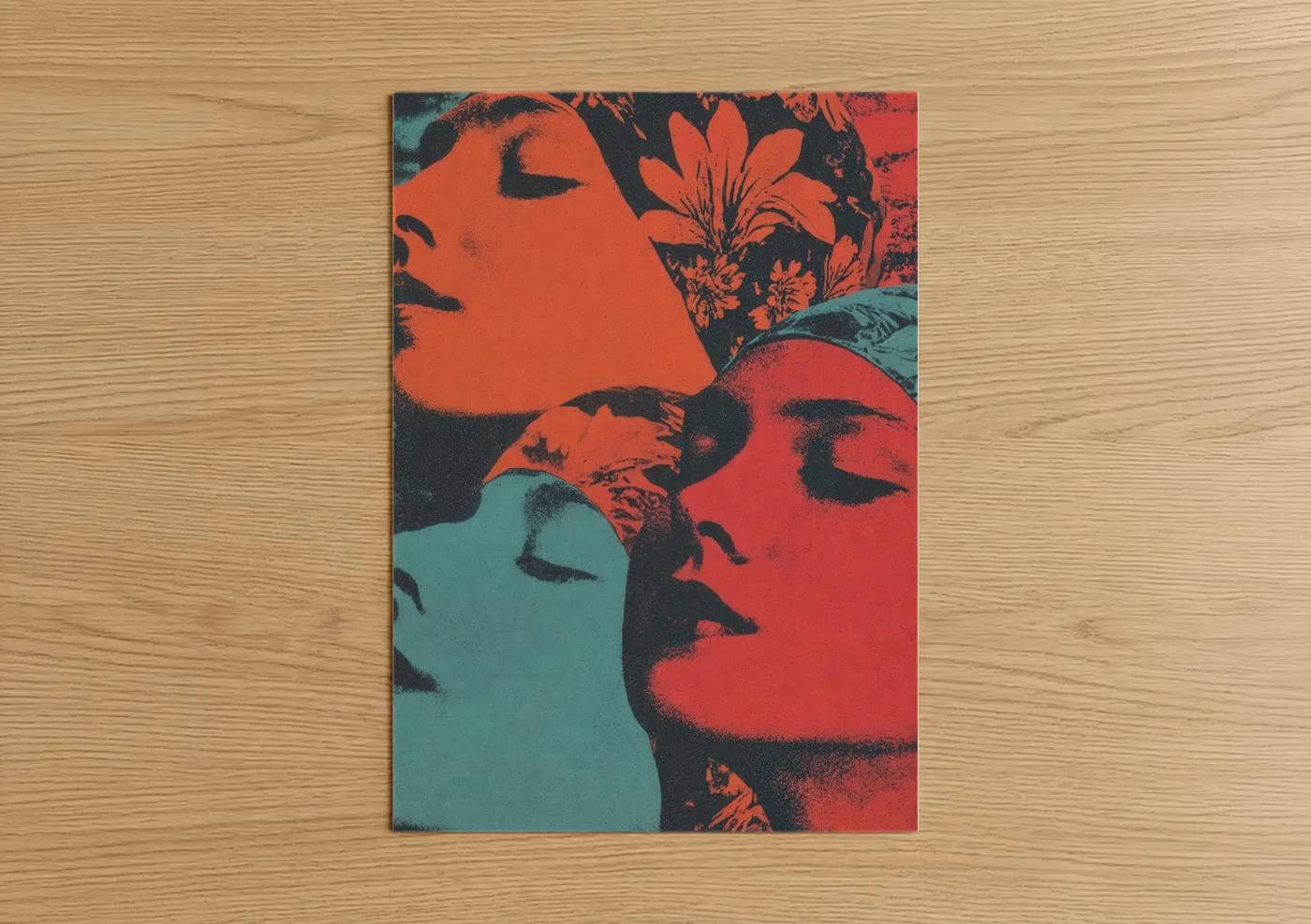 Synchronized Swimming Pop Art Duet Wall Art