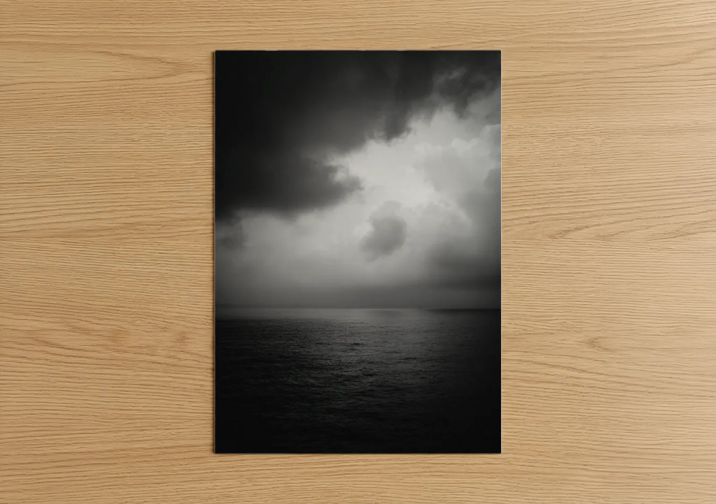 Dramatic Stormy Ocean Seascape Wall Art