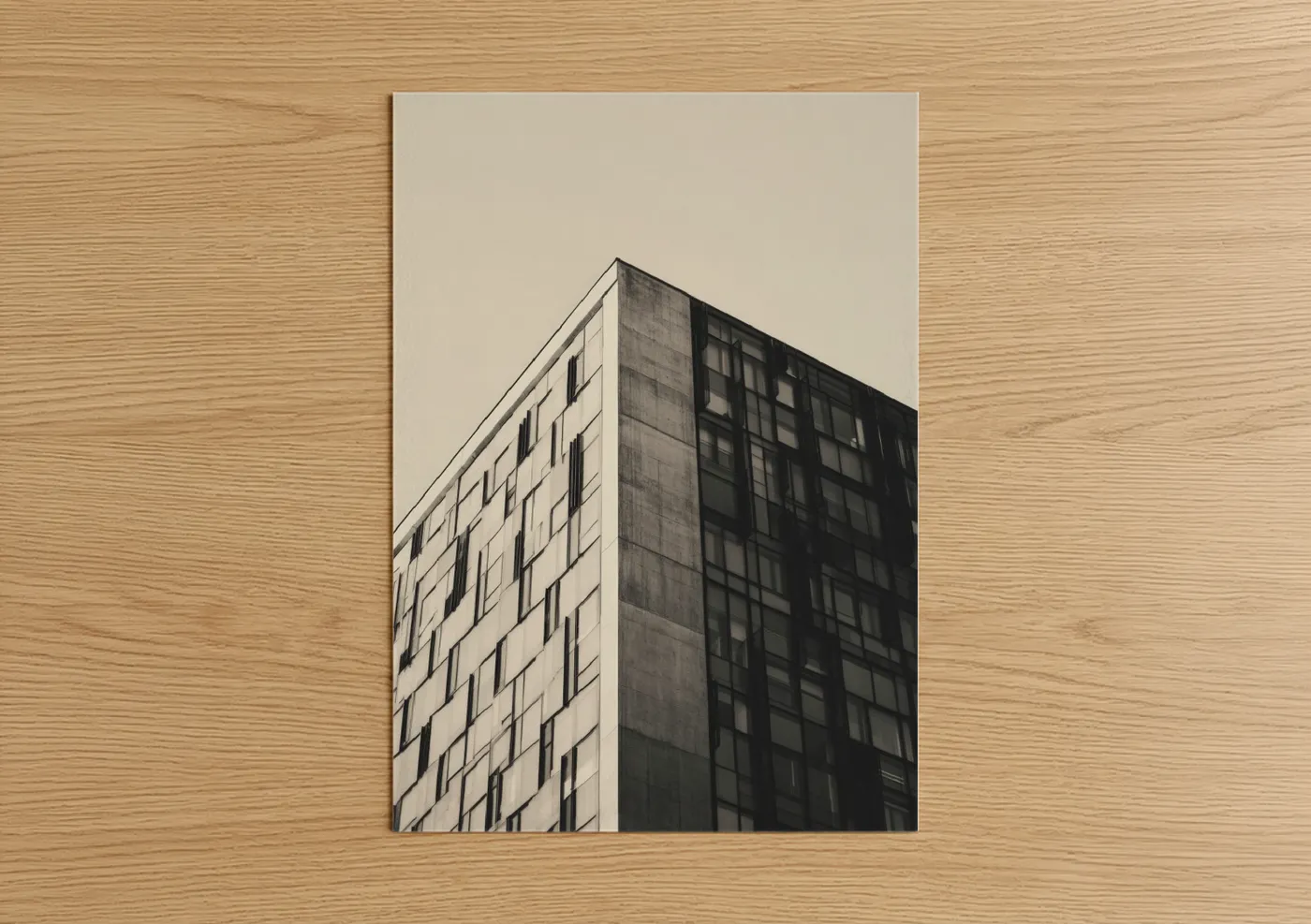 Modern Urban Architecture Corner Study Wall Art