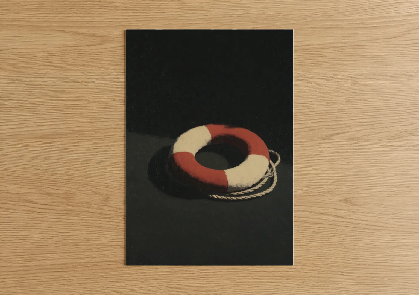 Classic Life Ring Nautical Decor Wall Art