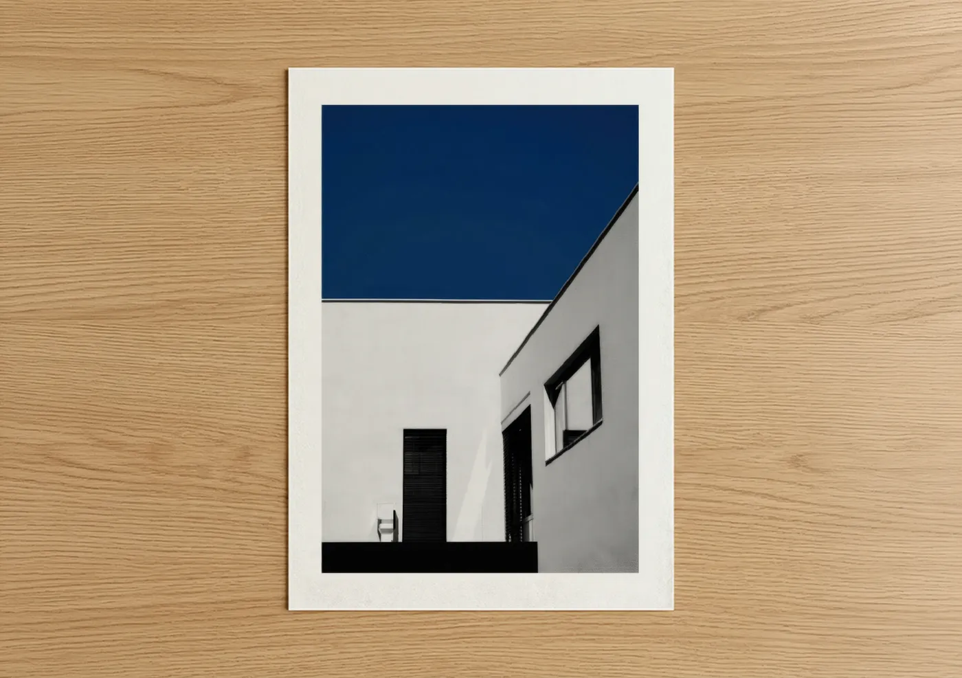 Minimal Architecture Modern Geometric Design Wall Art