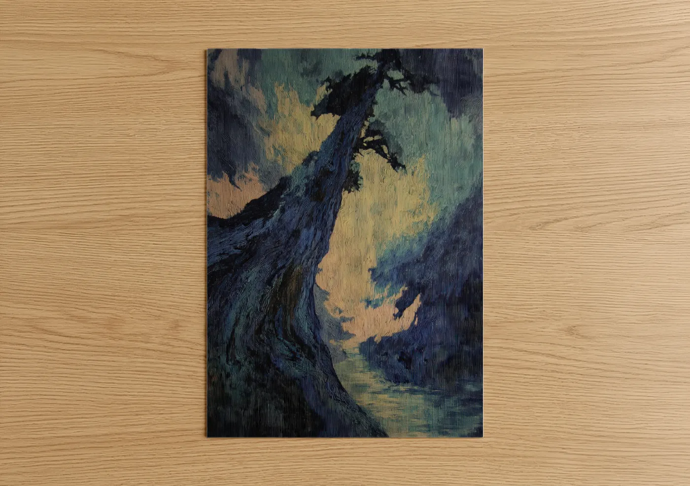 Mystical Kauri Tree Nocturne Wall Art