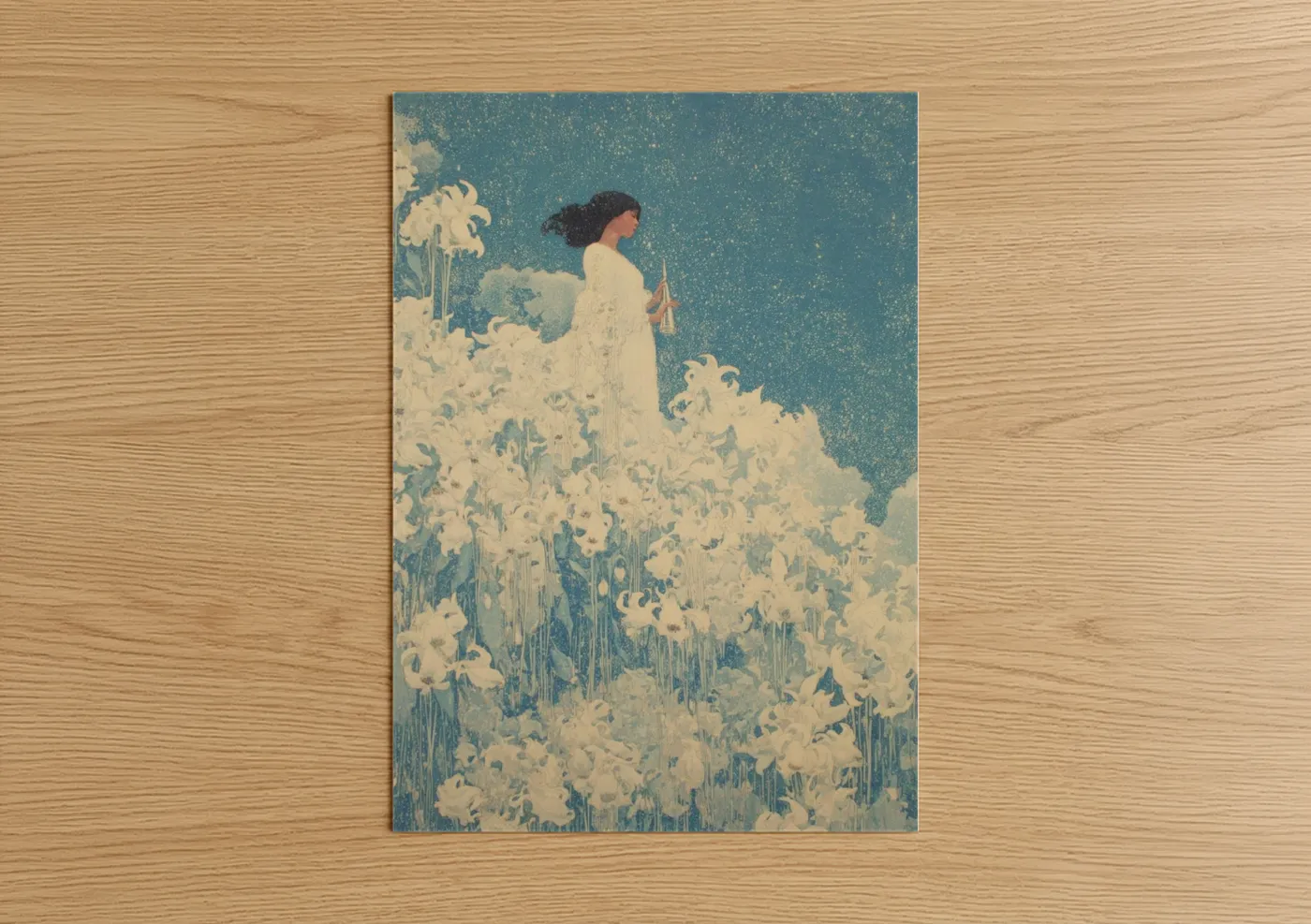 Starlit Virgo Zodiac Wall Art
