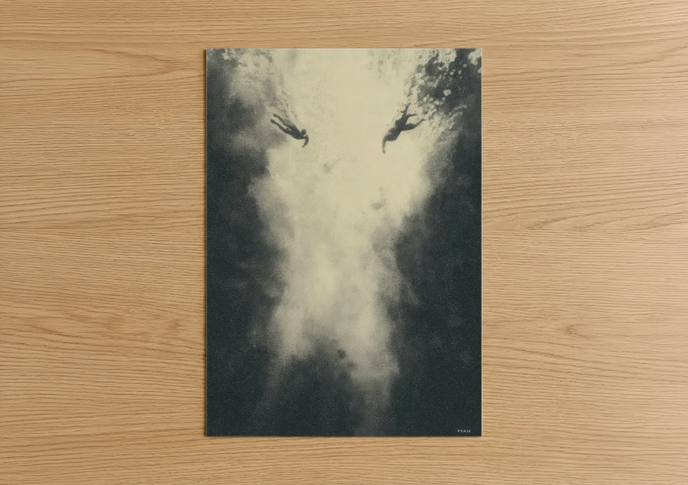 Ethereal Synchronized Swimmers Wall Art